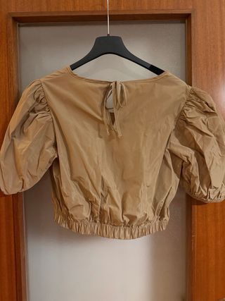 Top Antonello Serio Beige Taglia Unica