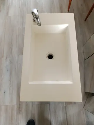 Mueble de baño madera