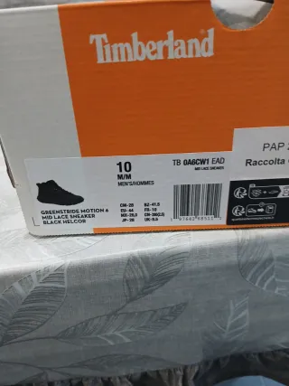 Timberland greenstride motion, black helcor,44