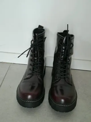 Stivaletti donna bordeaux