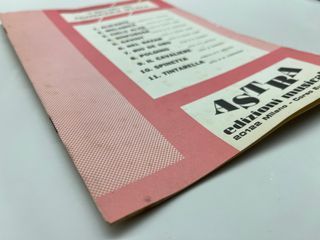 11 ballabili per fisarmonica solista Astra