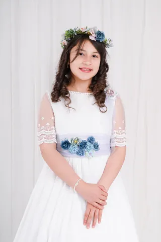 Vestido Primera Comunión Blanco precio negociable