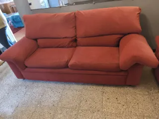 Conjunto sillones rojo