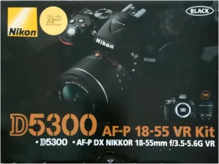 Nikon D5300 Kit 18-55mm VR Negro