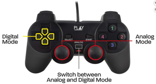 Mando USB PLAY PC y PS3