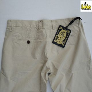 Pantalón Lois Beige Talla 31 Mujer Tela Fina
