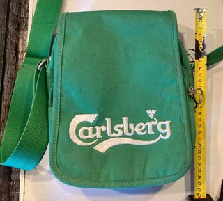 Borsello a spalla Carlsberg verde