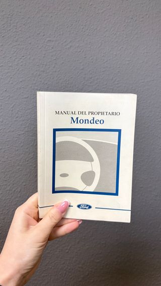 Manuales Ford Mondeo 2000 con funda original
