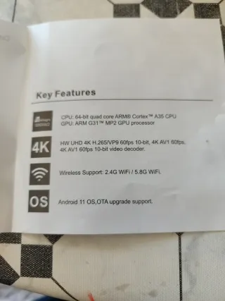 TV Box X98mini Android Nuevo