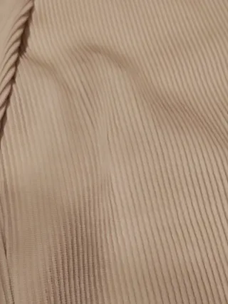 Pantalón Palazzo Mango Beige Talla S