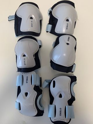 Casco azul talla S (52-54 cm)
