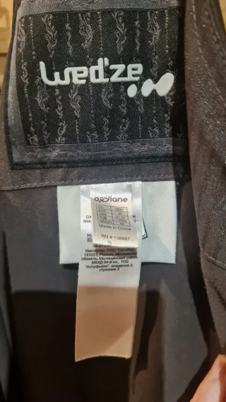 Pantalón tipo Peto esquí o snowboard mujer T44