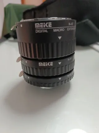 Meike Juego Tubos Extensión Macro Nikon
