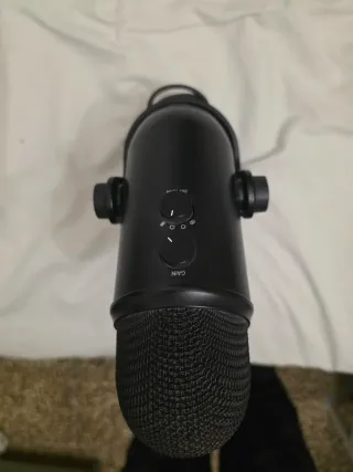 Micrófono Blue Yeti Gaming Negro