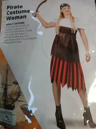 Disfraz Pirata Mujer Talla M