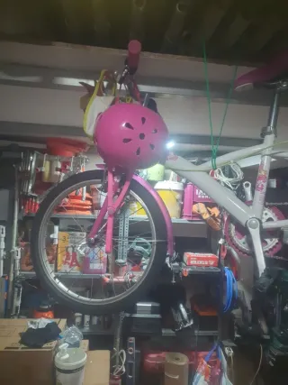 Bicicleta niña rosa
