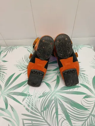 Botas de esquí junior naranja n°36