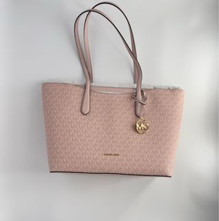 Bolso Michael Kors Rosa y Dorado