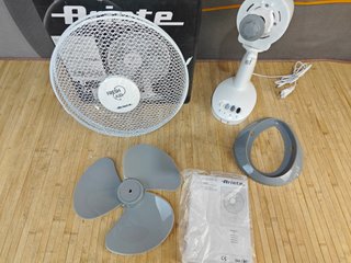 Ariete 847 Ventilador de mesa, 3 velocidades, 40W
