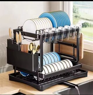 Estante para platos y vasos