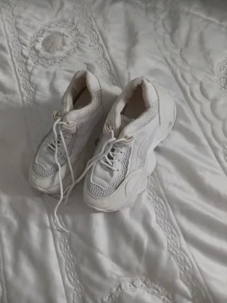 Zapatillas blancas mujer