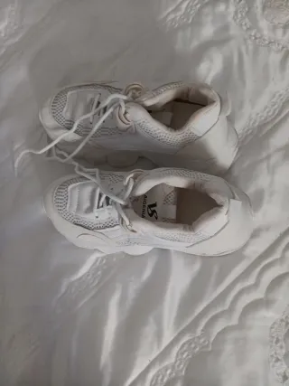 Zapatillas blancas mujer