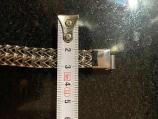 Pulsera Acero Inoxidable Malla Shark , preciosa