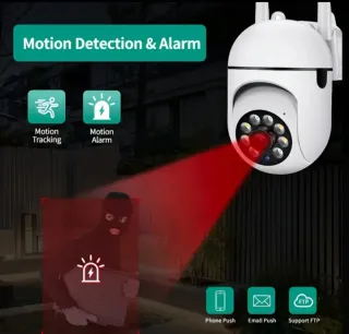 2 Cámaras Vigilancia WiFi HD