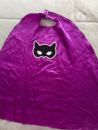 Disfraz Gatita Morado y Rosa