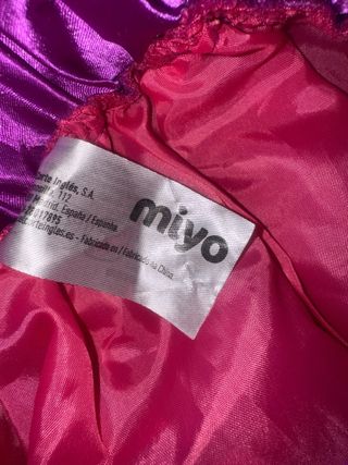 Disfraz Gatita Morado y Rosa