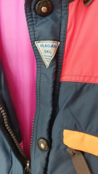 Mono de esquí multicolor