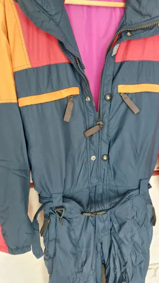 Mono de esquí multicolor