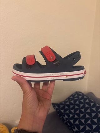 Crocs niño Talla 12 azul/Rojo - kids