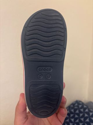 Crocs niño Talla 12 azul/Rojo - kids