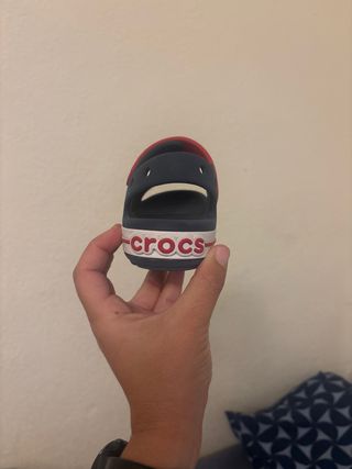 Crocs niño Talla 12 azul/Rojo - kids