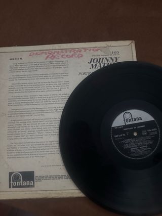 2 Vinilos Johnny Mathis: Portrait & Collection