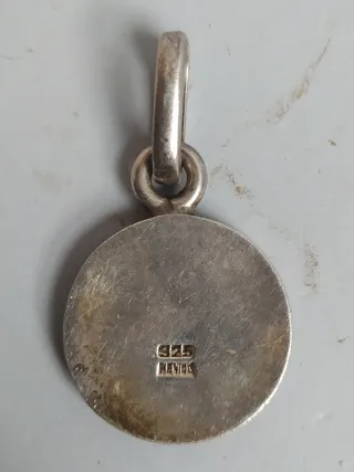 Colgante Vintage Diseño Azteca Plata 925 - 16.74gr