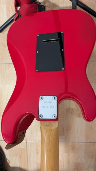 Epiphone S-Series Roja Modificada