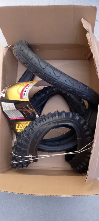 2 cubiertas para bici 16 pulgadas