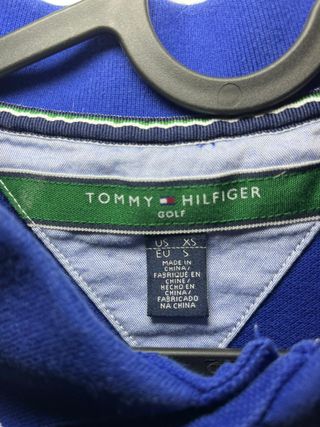 Polo Tommy Hilfiger Azul Talla S