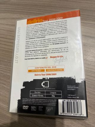 DVD Beppe Grillo Delirio