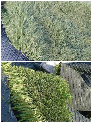 Césped artificial reciclado