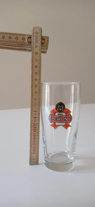 Bicchieri Birra Peroni Pubblicitari - Set 6pz