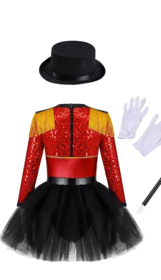 Disfraz vestido circo Niña Talla 134-140