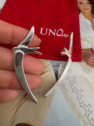 Pendientes UNO de 50 Plata