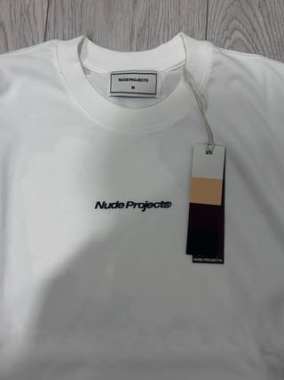 T-shirt NUDE Project Branca Tamanho M