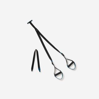 Barra de dominadas, TRX, minibandas y accesorios