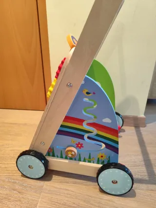 Correpasillos bebé madera actividades