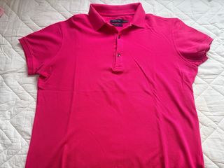 Polos Massimo Dutti Hombre Rosa