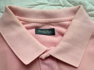 Polos Massimo Dutti Hombre Rosa